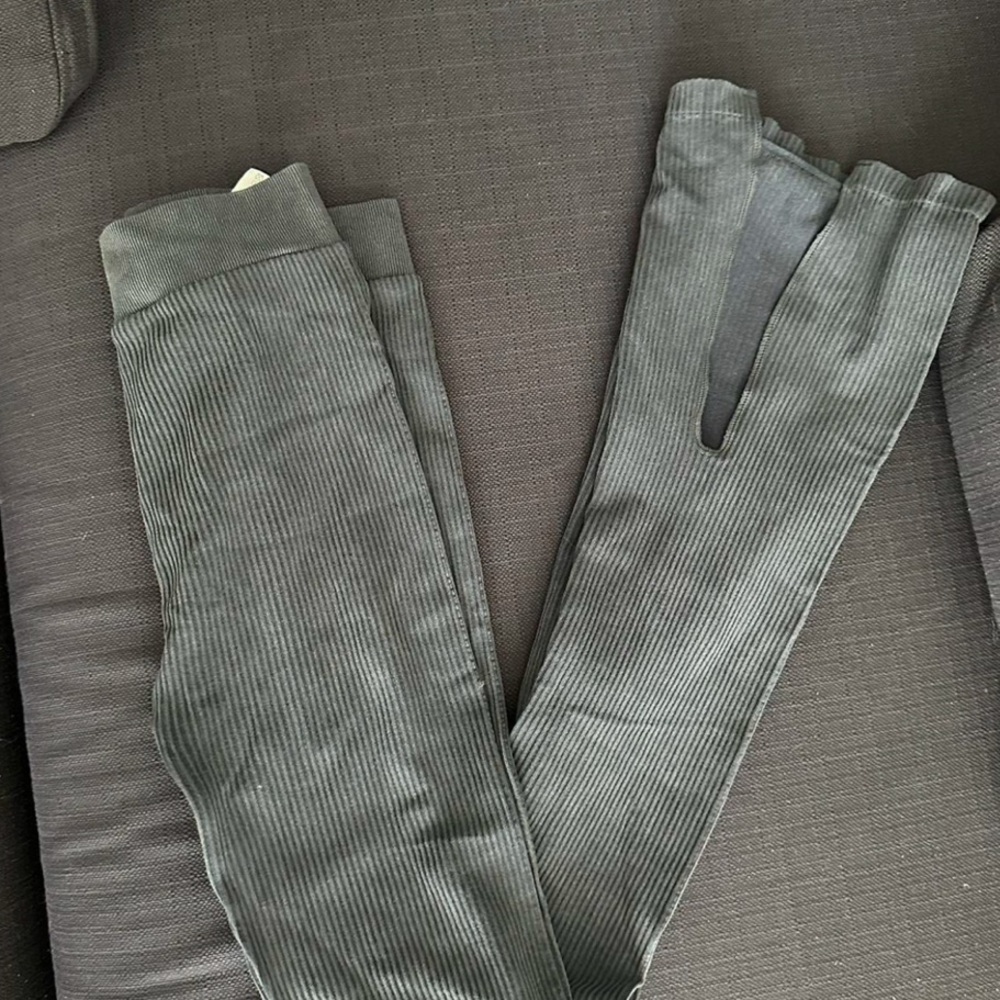 Stradivarius Black Leggings Sleek Comfortable Essential